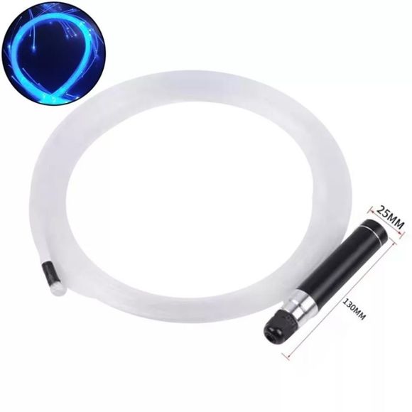 🚨🔜 F I N A L  S A L E 🔚🚨 Blue LED Light Sparkle Whip NWT - Picture 3 of 5